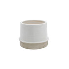 Vaso Decorativo Em Porcelana Royal Decor 16x12cm Branco