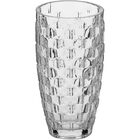 Vaso Decorativo Enfeite 19x9x9cm Vidro Transparente