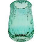 Vaso Decorativo Enfeite 22x13x13cm Vidro Verde