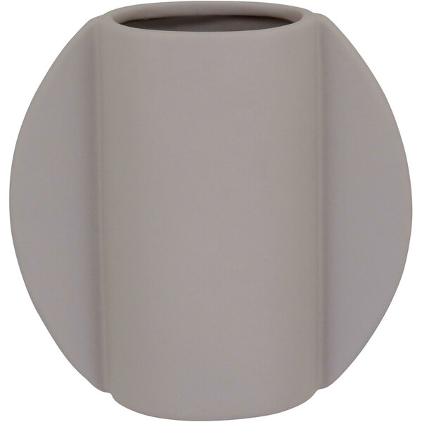 Vaso Decorativo Enfeite Casa Cerâmica 17x17x17cm Branco
