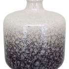 Vaso Decorativo Enfeite Casa Cerâmica 20x17x17cm Azul