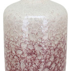 Vaso Decorativo Enfeite Casa Cerâmica 30x18x18cm Rosa