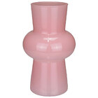 Vaso Decorativo Enfeite Casa Elipse Home&co Leitoso Vidro 20x