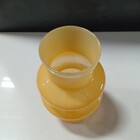 Vaso Decorativo Enfeite Casa Elipse Home&co Leitoso Vidro 20x