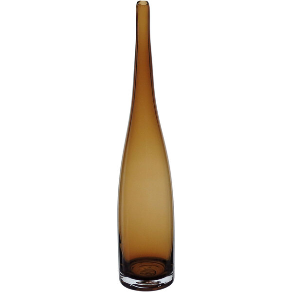 Vaso Decorativo Enfeite Casa Garrafa Home&co Vidro 41x8x8cm Â