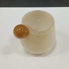 Vaso Decorativo Enfeite Casa Home&co Vidro 11x13x13cm Bege