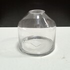 Vaso Decorativo Enfeite Casa Home&co Vidro 15x15x15cm Transpa