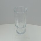 Vaso Decorativo Enfeite Casa Home&co Vidro 22x10x10cm Transpa