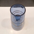 Vaso Decorativo Enfeite Casa Home&co Vidro 24x13x13cm Azul