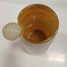 Vaso Decorativo Enfeite Casa Home&co Vidro 24x13x13cm Marrom