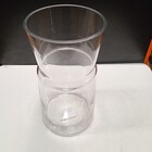 Vaso Decorativo Enfeite Casa Home&co Vidro 25x13x13cm Transpa