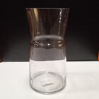 Vaso Decorativo Enfeite Casa Home&co Vidro 25x13x13cm Transpa