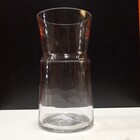 Vaso Decorativo Enfeite Casa Home&co Vidro 25x13x13cm Transpa