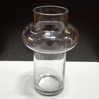 Vaso Decorativo Enfeite Casa Home&co Vidro 30x20x20cm Transpa