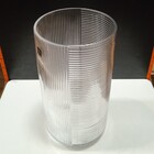 Vaso Decorativo Enfeite Casa Home&co Vidro 31x16x16cm Transpa