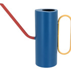 Vaso Decorativo Enfeite Casa Metal 23x25x25cm Azul