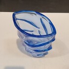 Vaso Decorativo Enfeite Casa Ondas Home&co Vidro 19x12x12cm A