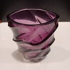 Vaso Decorativo Enfeite Casa Ondas Home&co Vidro 19x12x12cm R