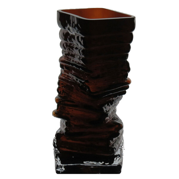 Vaso Decorativo Enfeite Casa Pedra Home&co Vidro 24x10x10cm Â