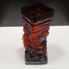 Vaso Decorativo Enfeite Casa Pedra Home&co Vidro 24x10x10cm Â