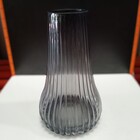 Vaso Decorativo Enfeite Casa Redondo Home&co Vidro 28x17x17cm