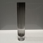 Vaso Decorativo Enfeite Casa Tubo Home&co Vidro 30x6x6cm Fume