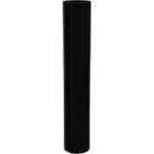 Vaso Decorativo Enfeite Casa Vidro 100x18x18cm Preto