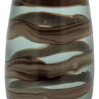 Vaso Decorativo Enfeite Casa Vidro 27x17x17cm Marrom