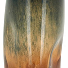 Vaso Decorativo Enfeite Casa Vidro 34x14x14cm Colorido