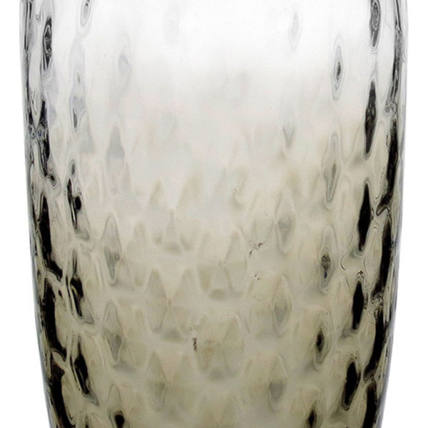 Vaso Decorativo Enfeite Casa Vidro 64x26x26cm Marrom