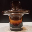 Vaso Decorativo Enfeite Casa Vintage Home&co Vidro 19x20x20cm