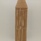 Vaso Decorativo Enfeite Decoração Casa Planta Fibra 71x15x15c