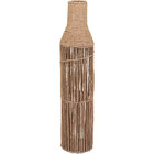 Vaso Decorativo Enfeite Decoração Casa Planta Fibra 71x15x15c