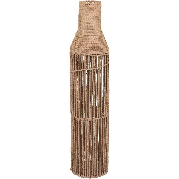 Vaso Decorativo Enfeite Decoração Casa Planta Fibra 71x15x15c