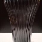 Vaso Decorativo Enfeite Redondo Home&co Vidro 28x17x17cm Fume