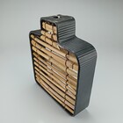 Vaso Decorativo Enfiete Casa Conceito Home&co Metal E Fibra 2