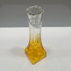 Vaso Decorativo Floreiro Home&co Vidro 20x6x6cm Amarelo