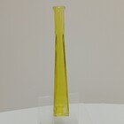 Vaso Decorativo Floreiro Home&co Vidro 30x5x5cm Amarelo