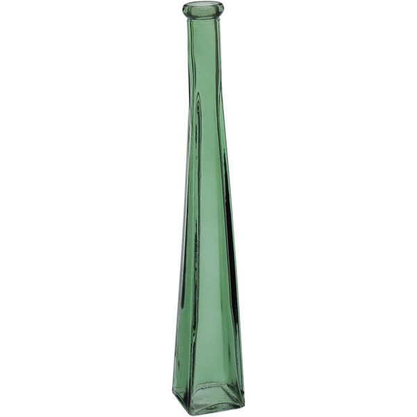 Vaso Decorativo Floreiro Home&co Vidro 31x4x4cm Verde