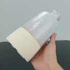 Vaso Decorativo Garrafa Home&co Cerâmica 20x10x10cm Cinza