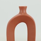 Vaso Decorativo Garrafa Home&co Cerâmica 23x11x5cm Chocolate