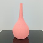 Vaso Decorativo Garrafa Home&co Cerâmica 29x15x15cm Rosa