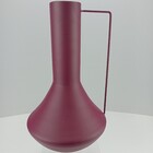 Vaso Decorativo Garrafa Home&co Metal 35x21x21cm Roxo
