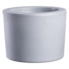 Vaso Decorativo Gramado 12,7 X 16,6cm Cinza