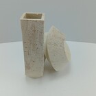 Vaso Decorativo Nó Home&co Resina 25x21x19cm Branco