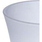 Vaso Decorativo Orchid De Vidro Luxo Fosco Para Sala Quarto