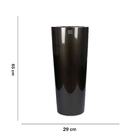 Vaso Decorativo Paris Grafite M 65x29cm - Indo Decorar