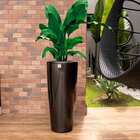 Vaso Decorativo Paris Grafite M 65x29cm - Indo Decorar