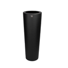Vaso Decorativo Paris Preto Fosco G 86cm - Indo Decorar