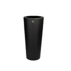 Vaso Decorativo Paris Preto Fosco M 65x29cm - Indo Decorar